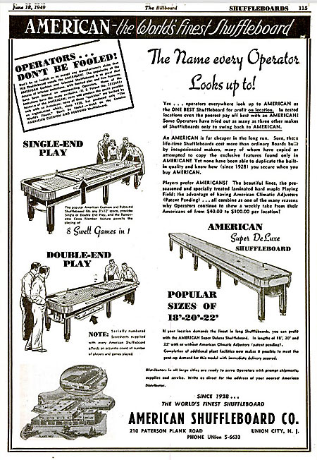 American Shuffleboard Co
