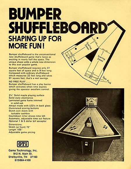 Game Technology Shuffleboard