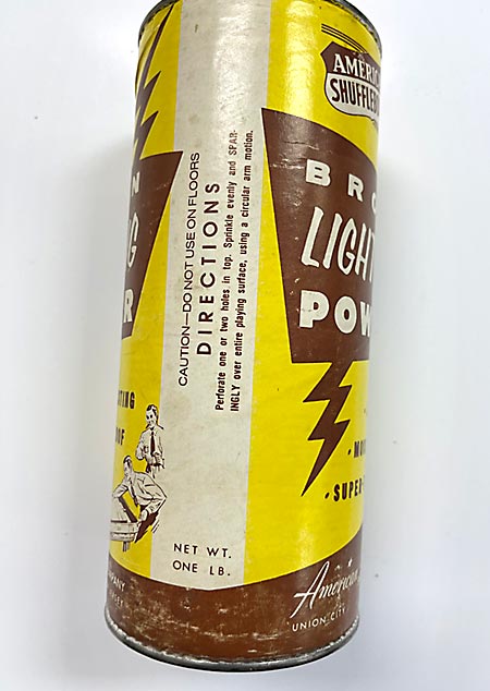 American Shuffleboard Brown Lightning Powder