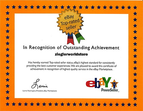 Ebay Purple Star Achievement Award
