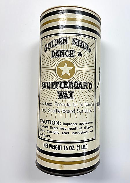 Golden Star Shuffleboard Wax
