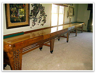 Rockola Shuffleboard Table by Kay's Restorations
