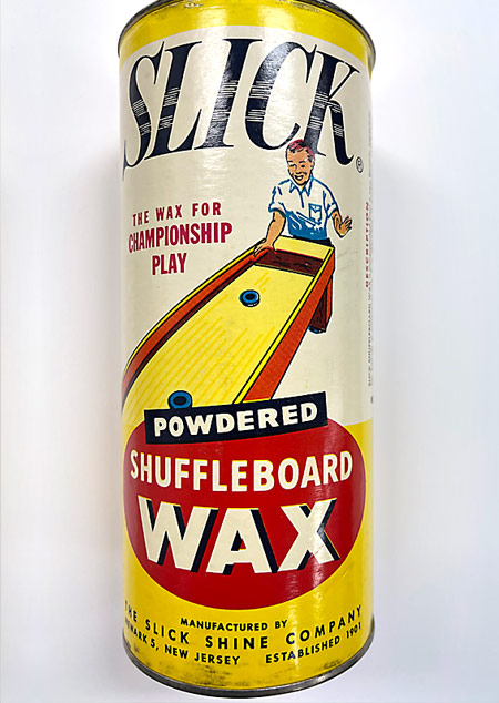 Slick Shuffleboard Wax