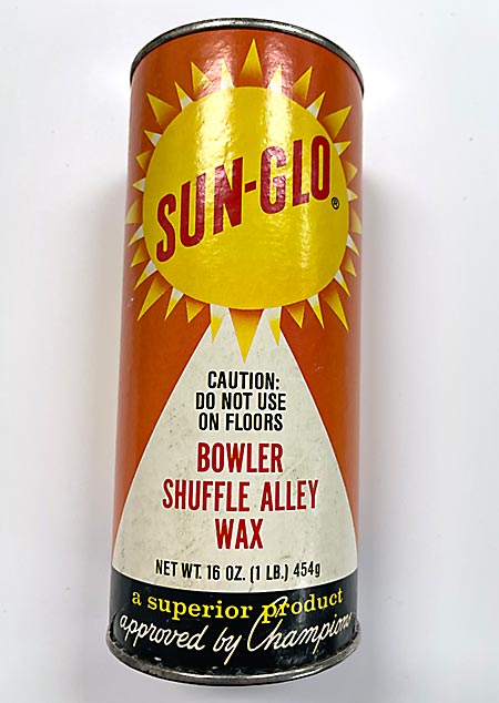 Sun Glo Bowler Shuffle Alley Wax