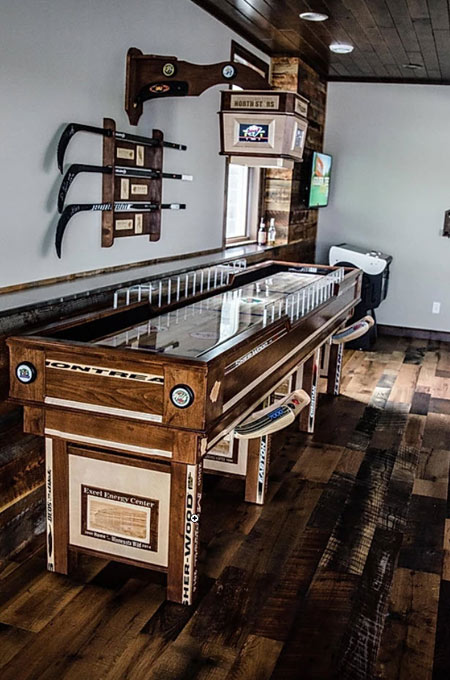 Vision Design's Table Shuffleboard Project