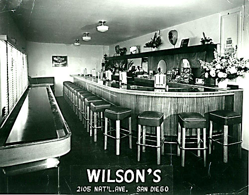 Wilson's Bar Shuffleboard Picture